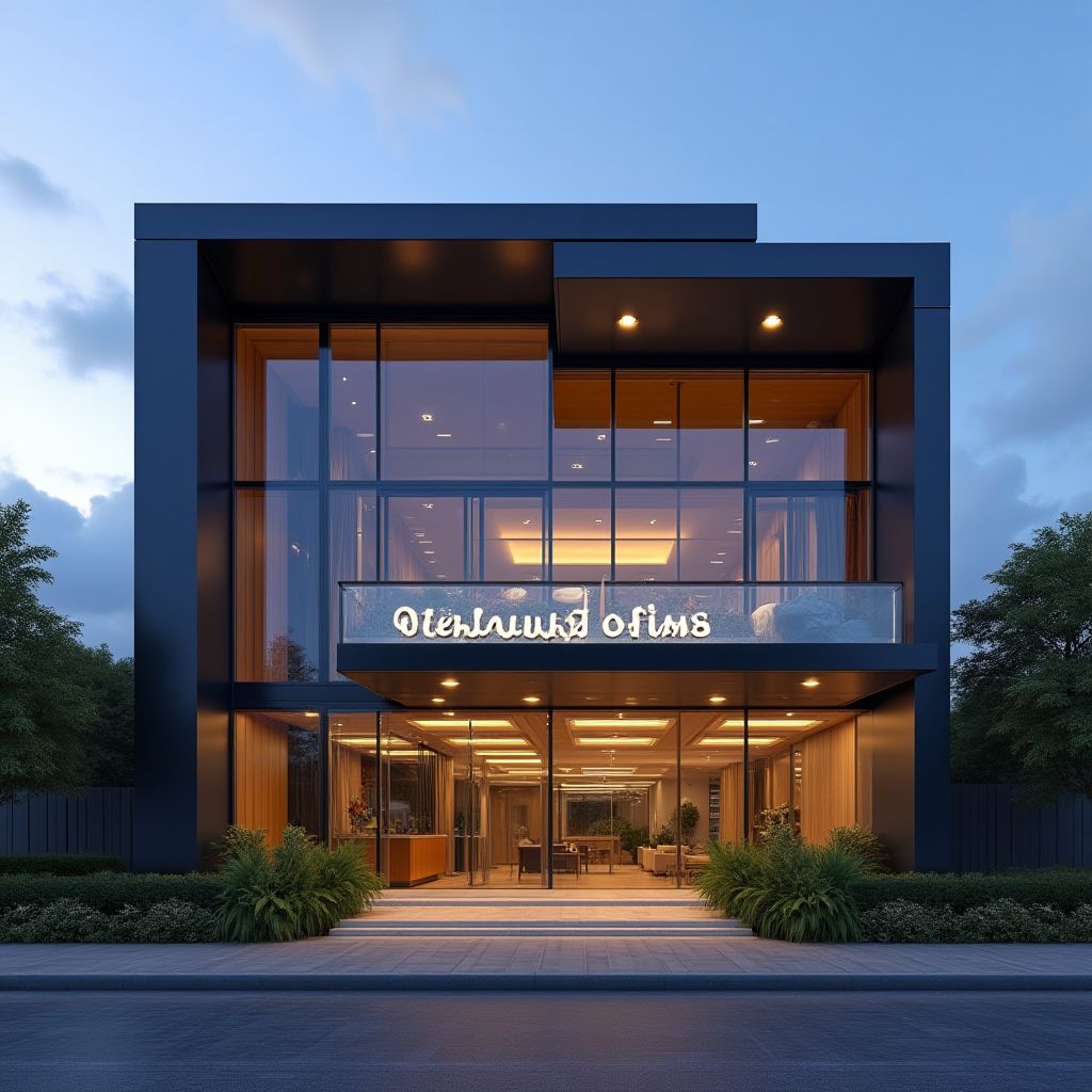 Cedrelaucd office building in Kumasi