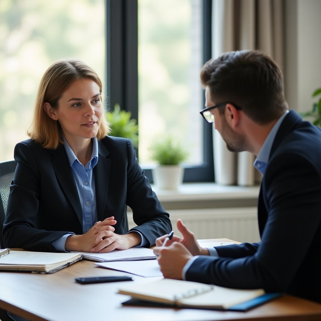 One-on-one financial consultation
